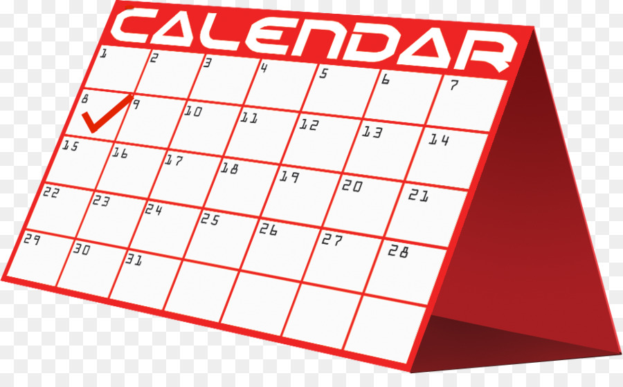 Calendario De Escritorio，Fechas PNG