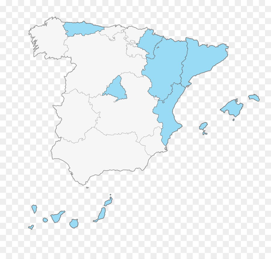 España，Mapa PNG