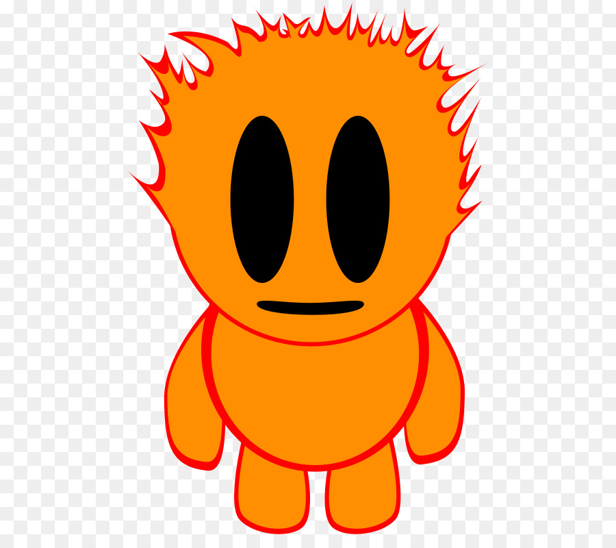 Dibujos Animados Naranja，Personaje PNG