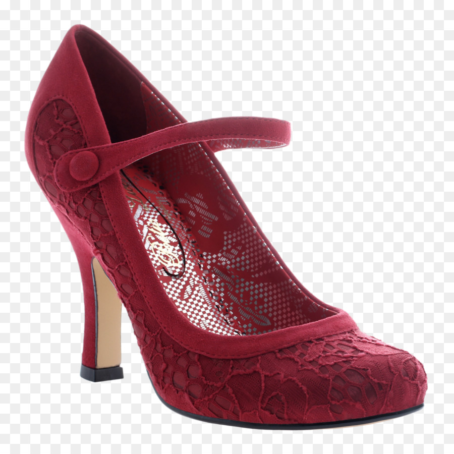 Tacón Alto Rojo，Zapato PNG