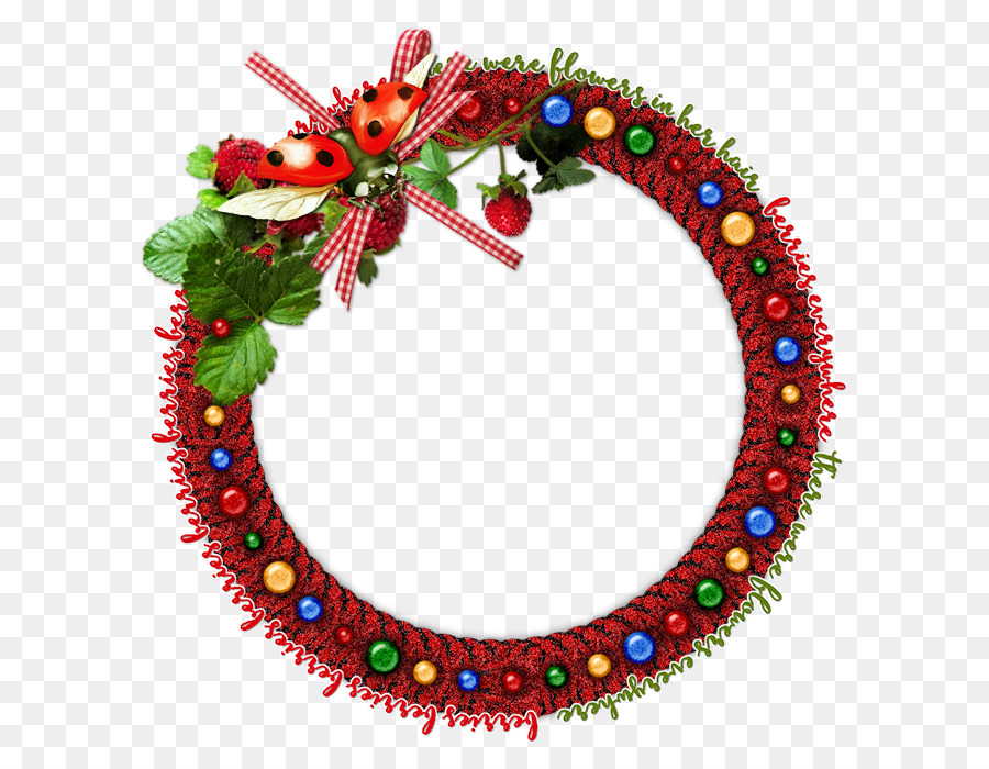 Corona De Navidad，Guirnalda PNG