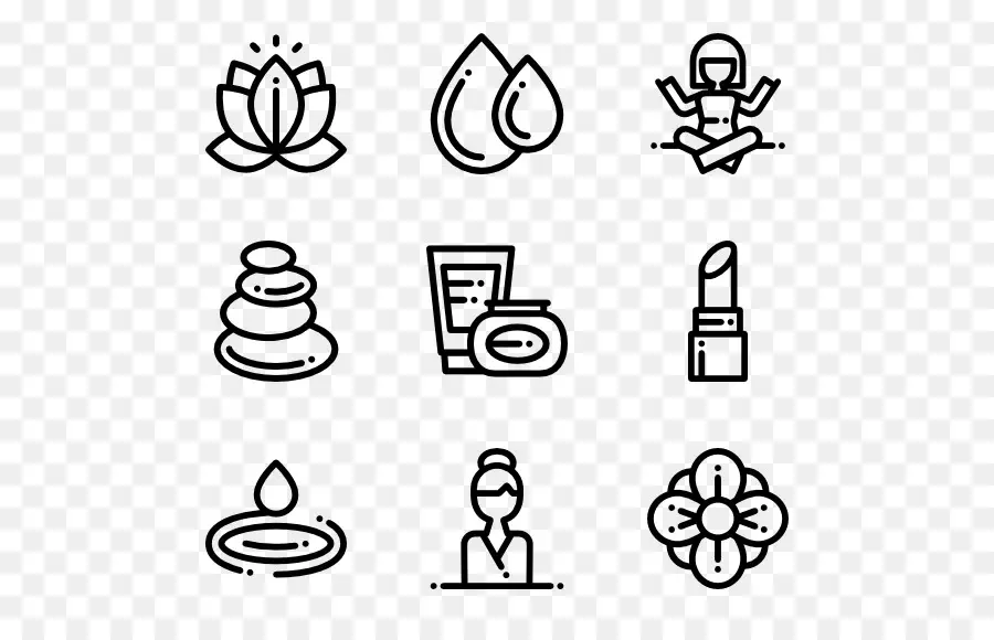 Iconos De Spa，Bienestar PNG