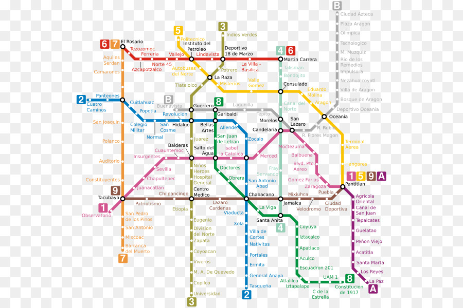 Mapa Del Metro，Metro PNG