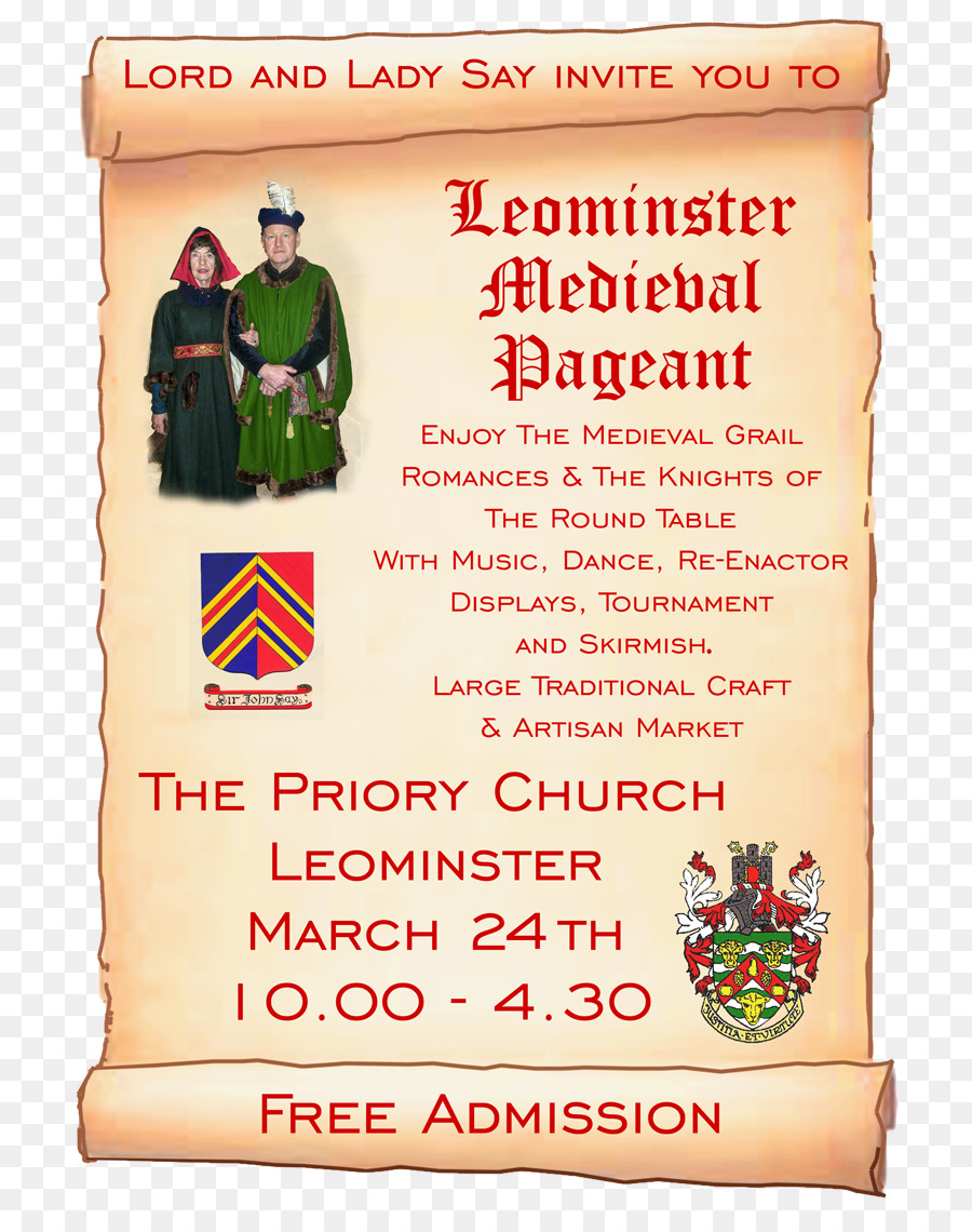 Lustón，Leominster Medieval Concurso PNG