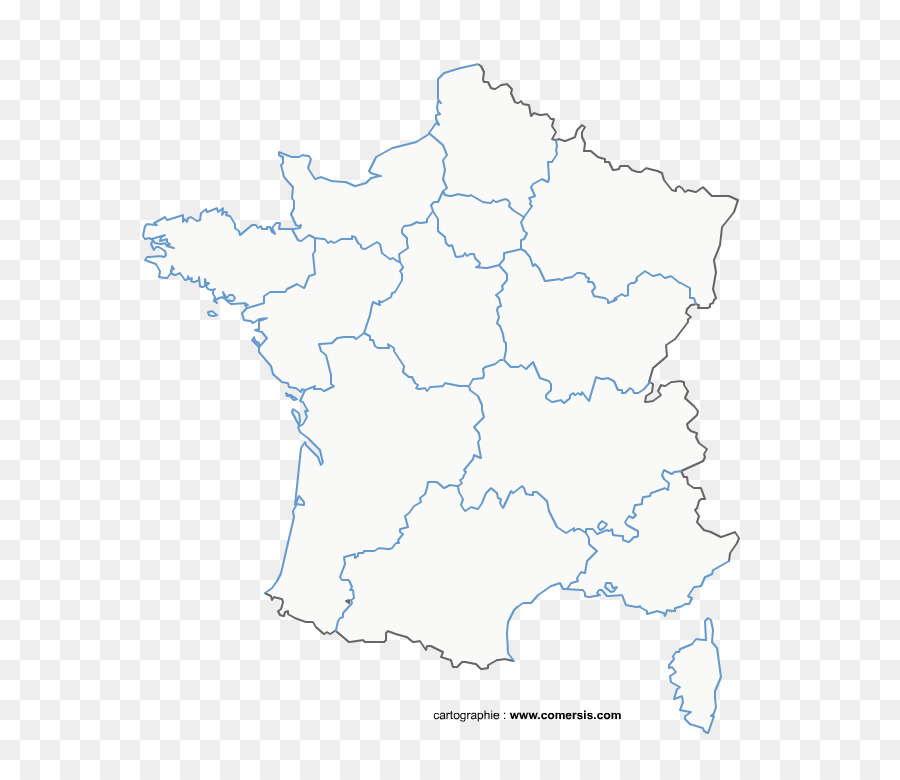 Mapa De Francia，País PNG