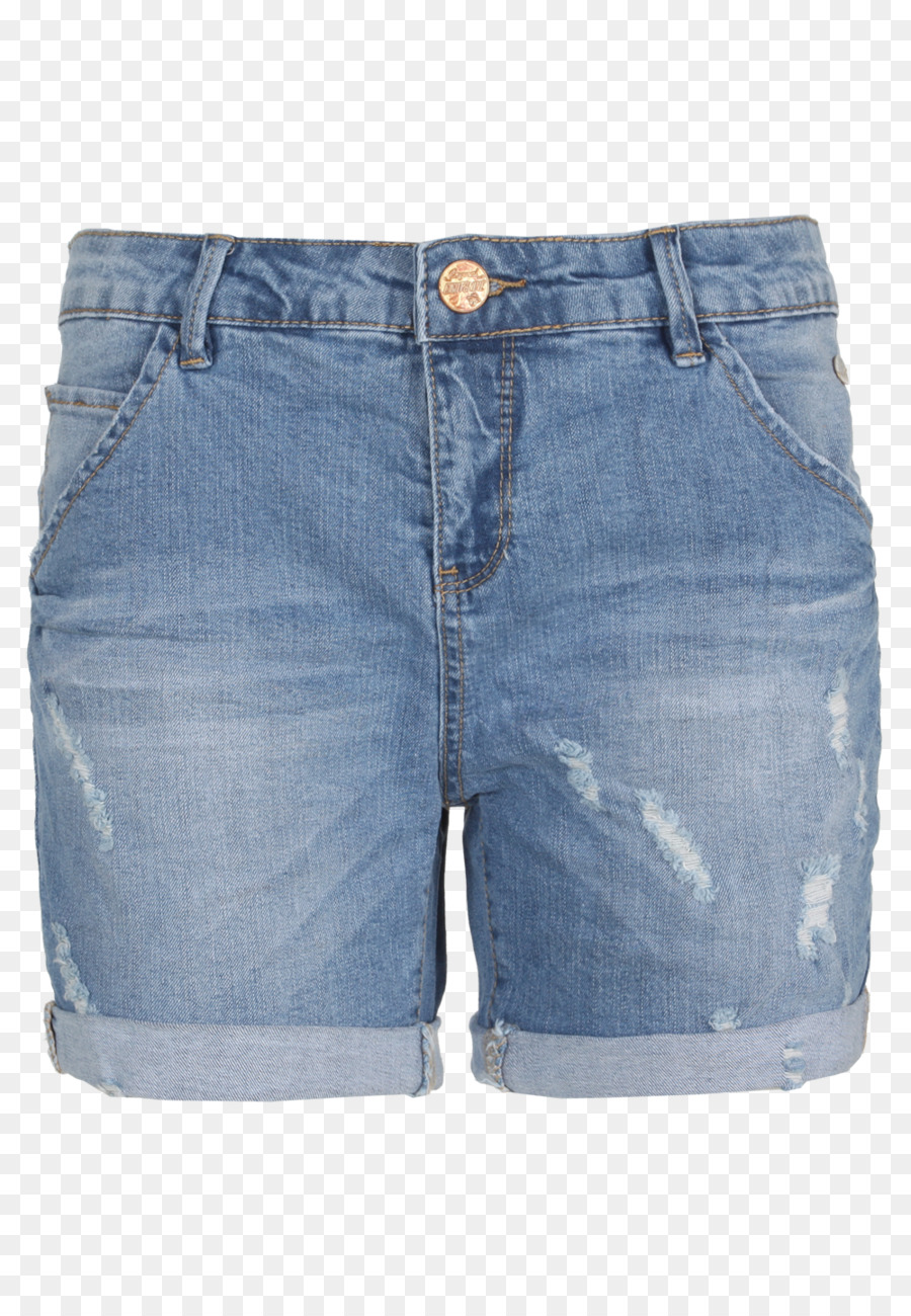 Pantalones Cortos De Mezclilla，Azul PNG