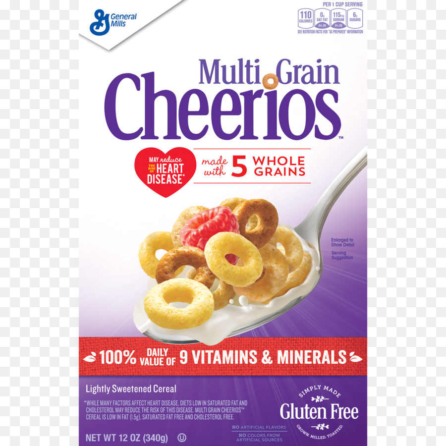 Los Cereales Para El Desayuno，General Mills Multigrano Cheerios PNG