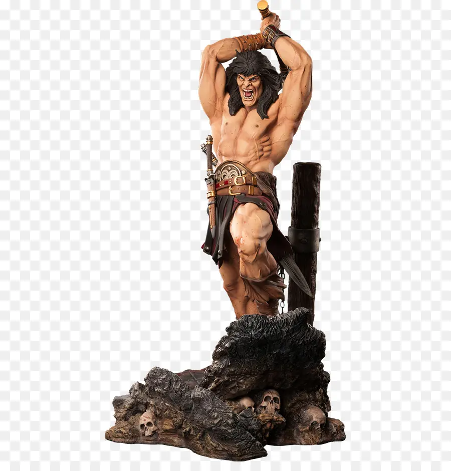 Conan El Bárbaro，Estatua PNG