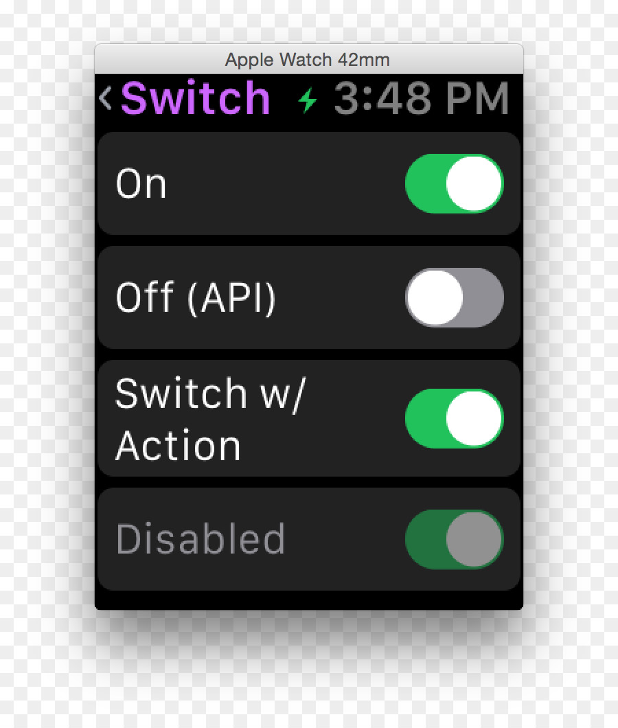 Watchkit，Watchos 3 PNG