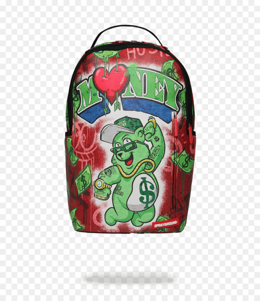 Mochila，Sprayground Hambrientos De Dinero PNG