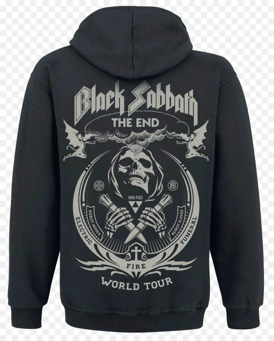 Camiseta，Black Sabbath PNG