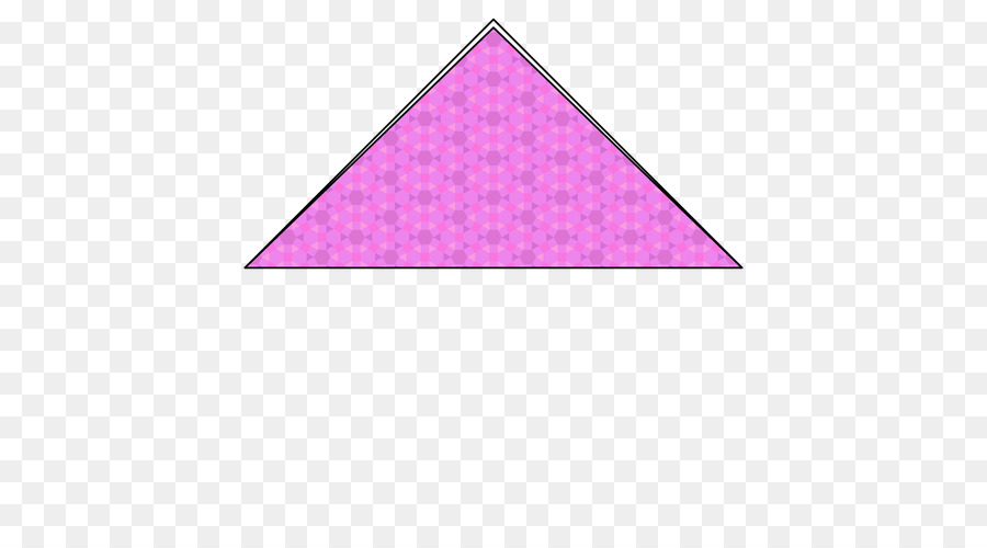 Triángulo Rosa，Origami PNG