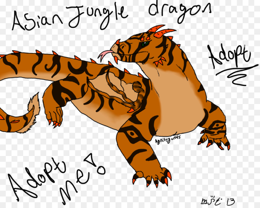 Tigre，Reptiles PNG