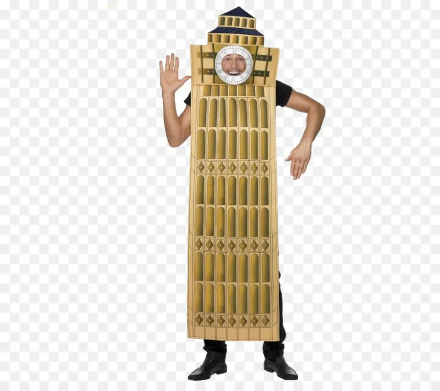 El Big Ben，Disfraz PNG