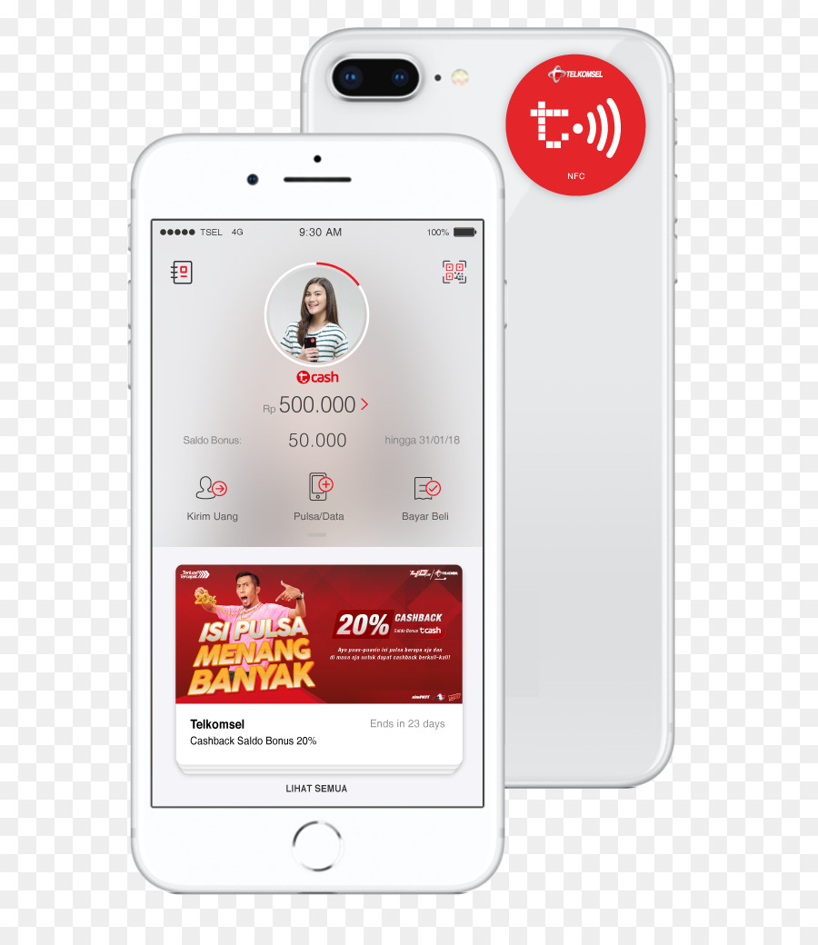 Telkomsel Efectivo，Teléfonos Móviles PNG