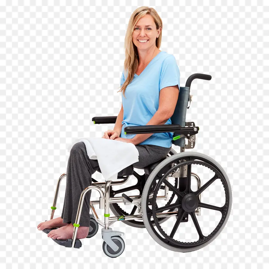 Mujer En Silla De Ruedas，Discapacidad PNG