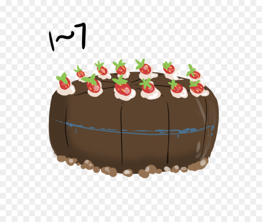 Pastel De Chocolate，La Tarta Sacher PNG