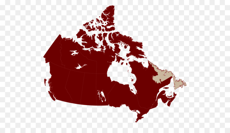 Canadá，Mapa PNG