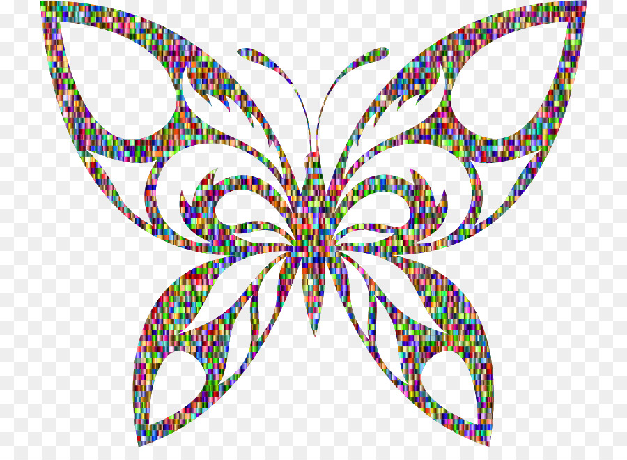 Mariposa，Silueta PNG