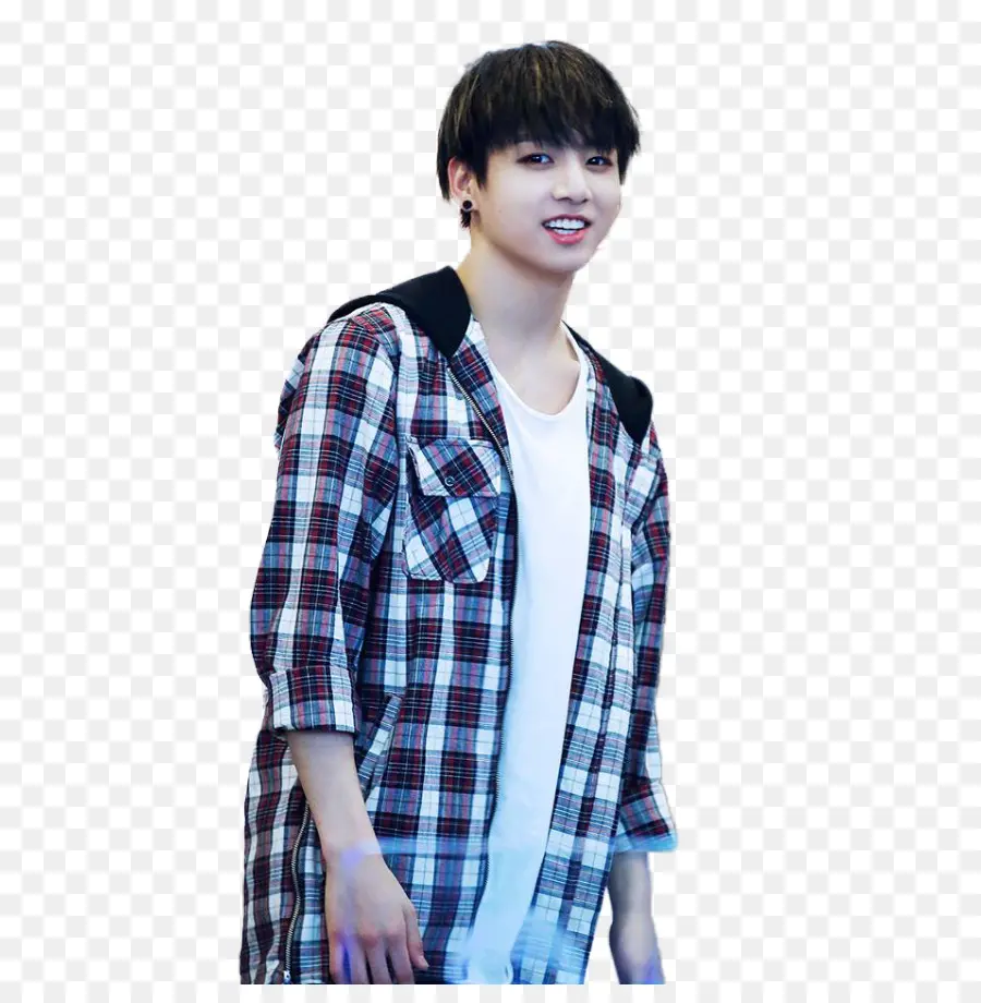 Persona Con Camisa A Cuadros，Ropa PNG