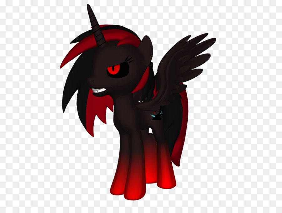 Poni Negro，Unicornio PNG