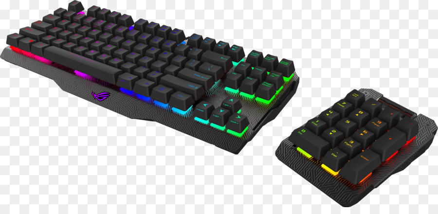 Teclado De La Computadora，206 Asus Rog Claymore Núcleo De Alemán PNG