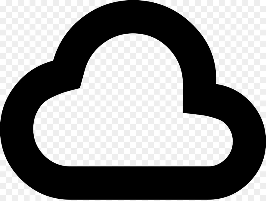 Nube，Negro PNG