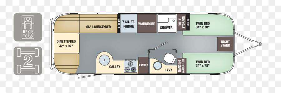 Diseño De Caravana，Plano De Planta PNG