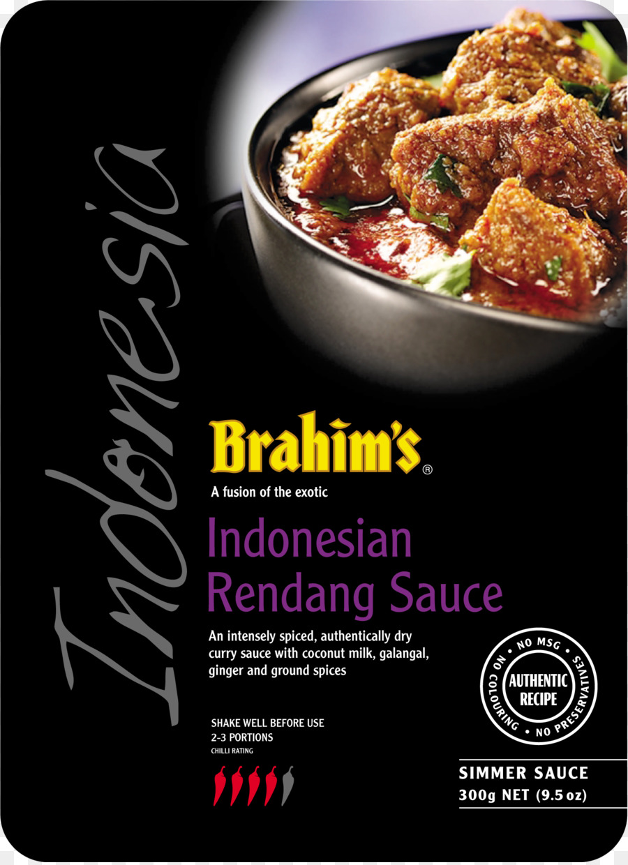 Rendang，La Cocina Indonesia PNG