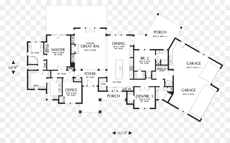 Plano De Planta，Casa PNG