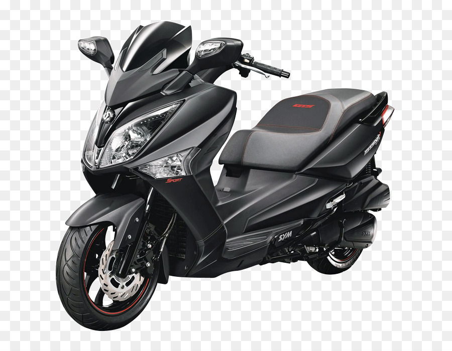 Motocicleta Blanca，Scooter PNG