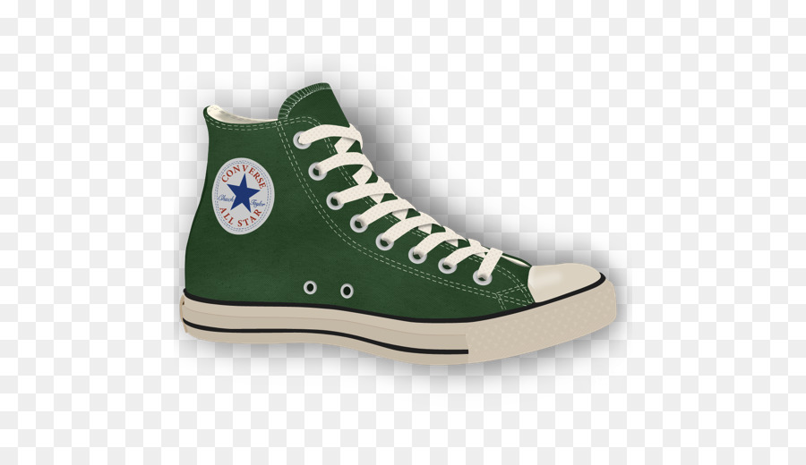 Zapatilla Verde，Zapato PNG