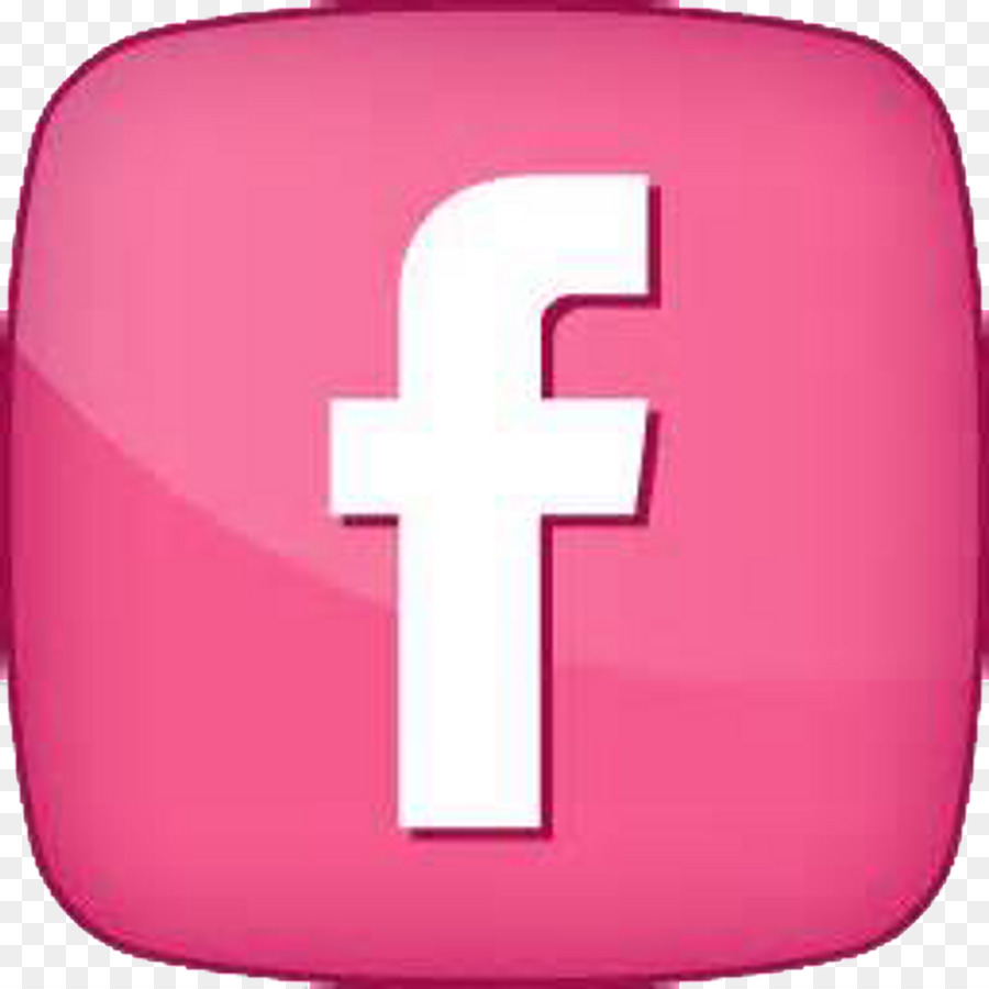 Icono Rosa De Facebook，Redes Sociales PNG