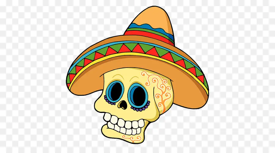 Calavera，Cocina Mexicana PNG