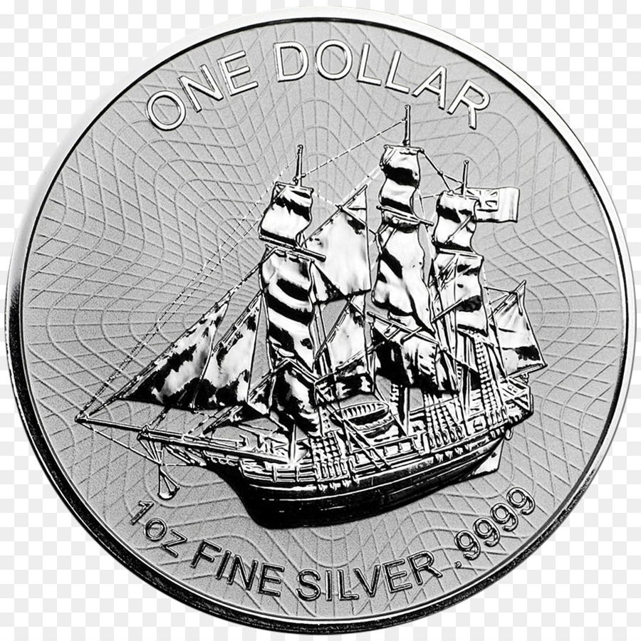 Islas Cook，Moneda De Plata PNG