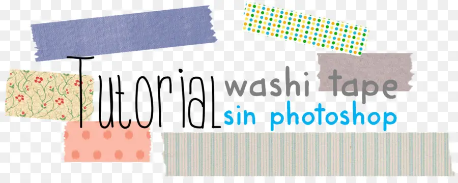 Tutorial De Cinta Washi，Artesanía PNG