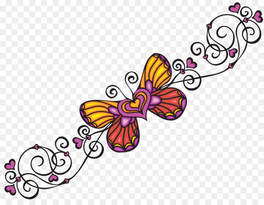 Flores Y Mariposas，Naturaleza PNG