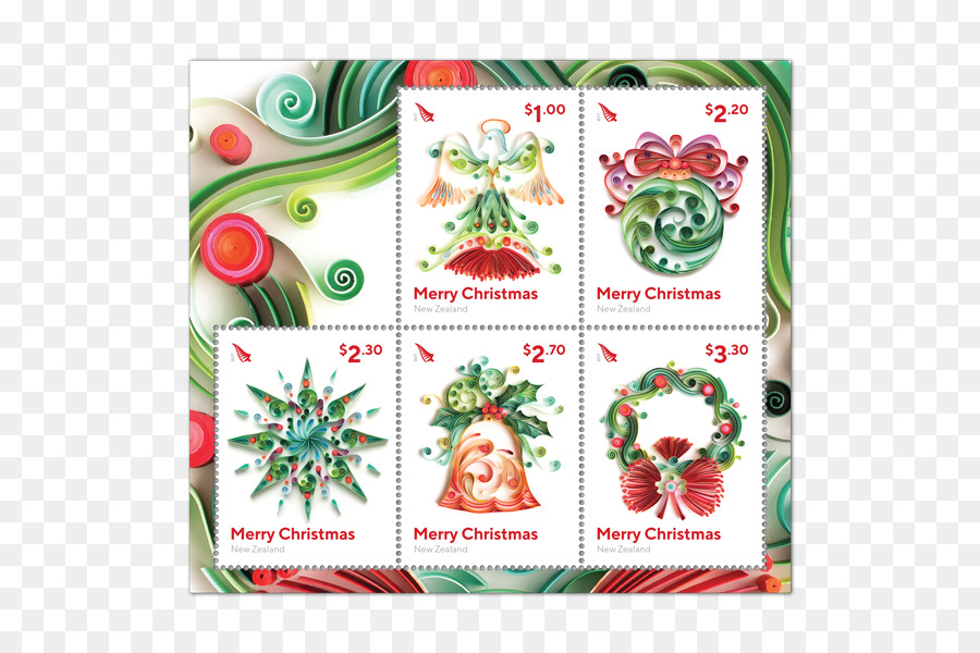 Adorno De Navidad，Sellos De Correos PNG