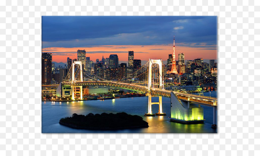 La Ciudad De Tokio，Puente De Arco Iris PNG