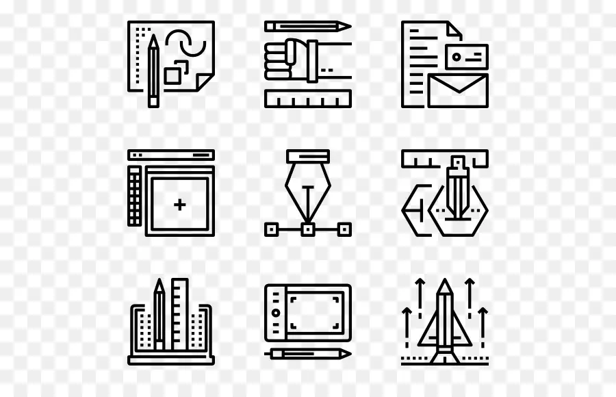 Iconos De Diseño，Diseño PNG