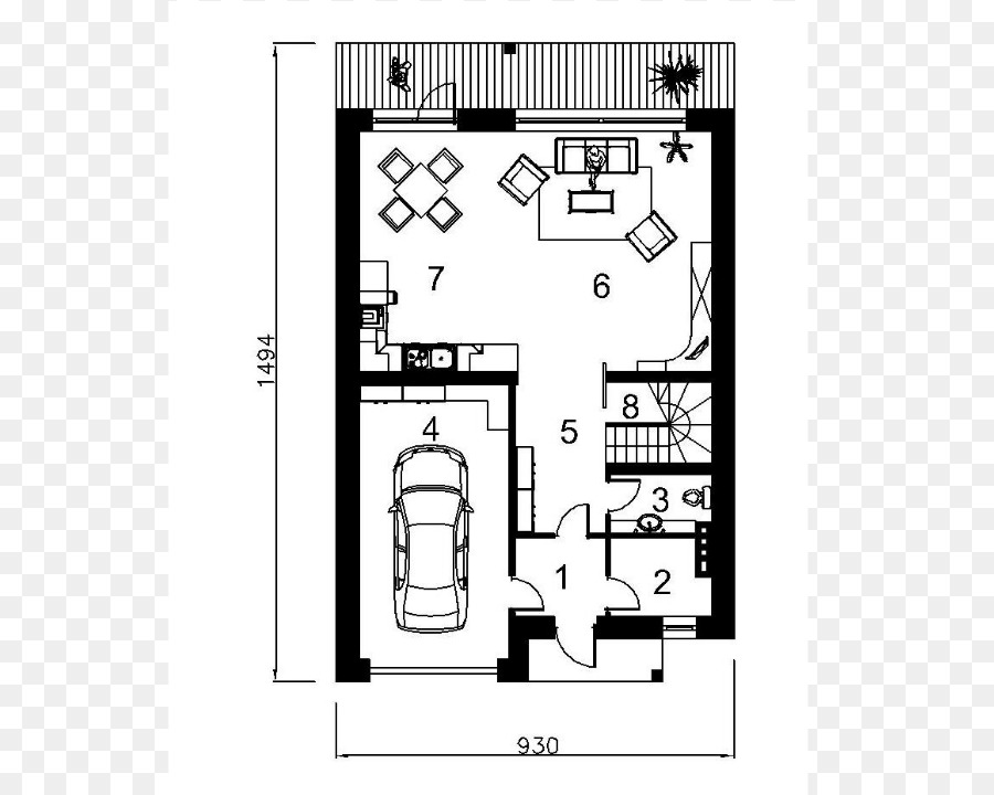 Plan De Piso，Townhouse PNG