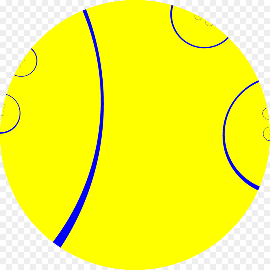 Circulo Amarillo，Raya Azul PNG