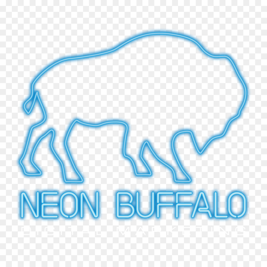 Neón Búfalo De Marketing Digital，Logotipo PNG