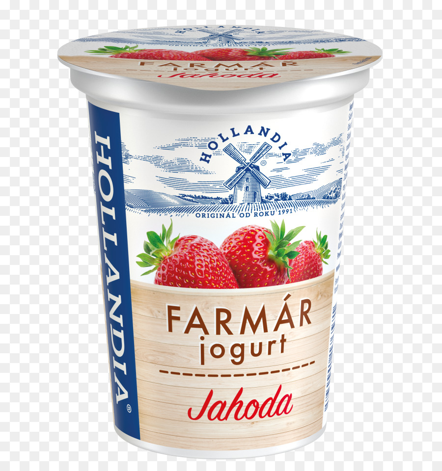 Fresa，Yogur PNG