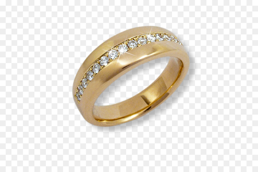 Anillo De Diamantes，Oro PNG