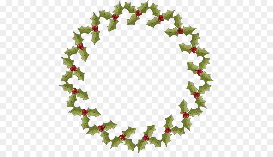 Corona De Acebo，Navidad PNG