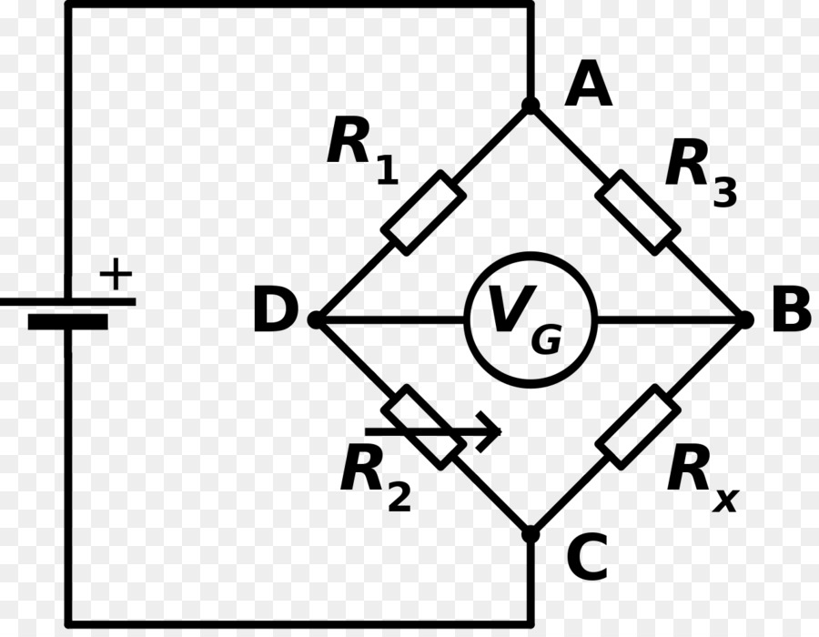 Puente De Wheatstone，Circuito De Puente De PNG