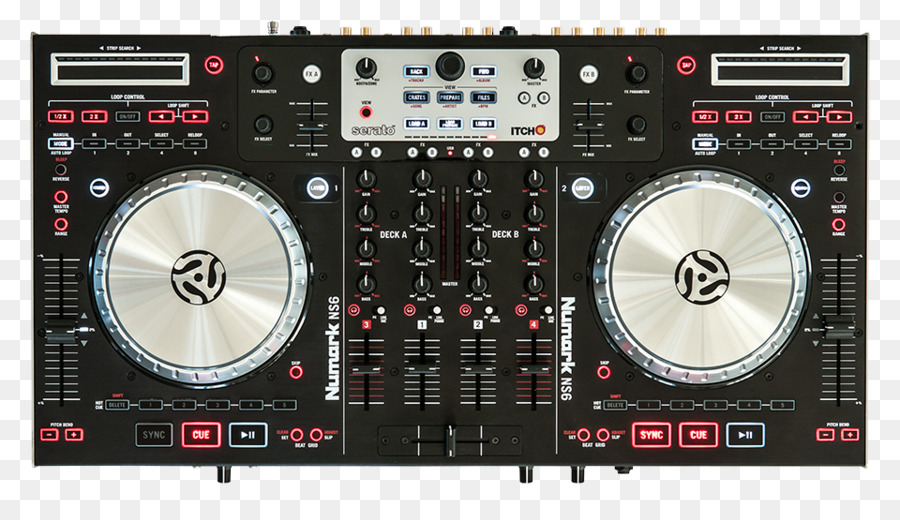 Numark Ns6，Mezcladores De Audio PNG