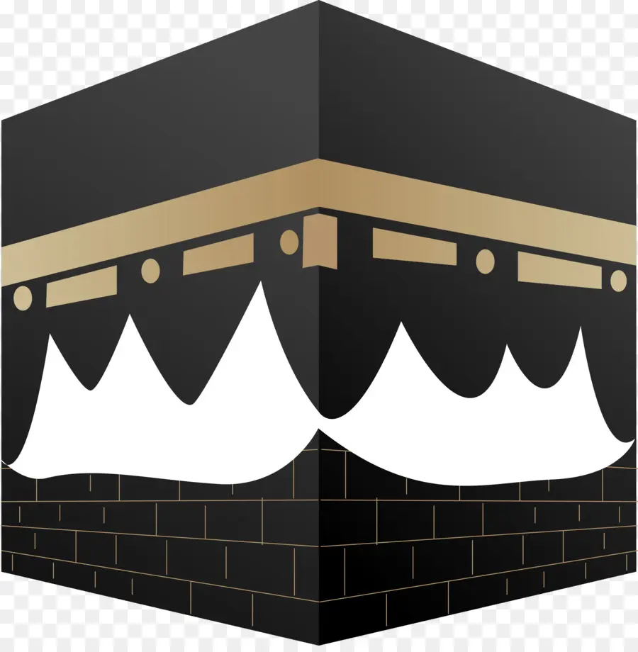 La Kaaba，Qibla Brújula PNG