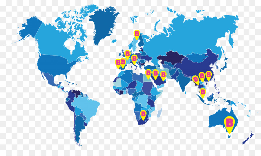 Mapa Mundial，Geografía PNG